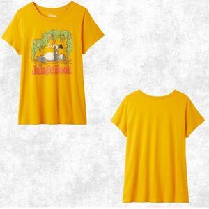 NWT Torrid Size 1 Jungle Book Tee Golden Yellow Disney Graphic Plus Size T-Shirt